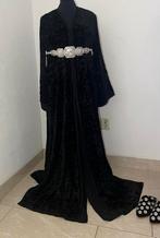 Zwarte Marokkaanse Takchita te Huur, Huwelijk, Zo goed als nieuw, Kleding, Ophalen