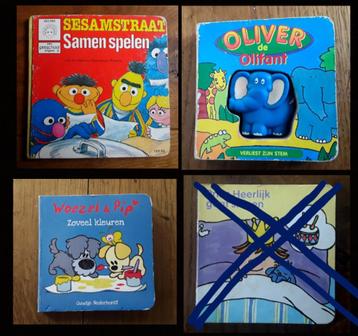 Sesamstraat - woezel & pip - oliver de olifant  beschikbaar voor biedingen