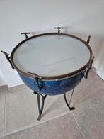 antieke koperen pauk.  Bijzondere(bijzet) tafel, Ophalen of Verzenden, Gebruikt, Overige soorten