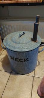 Weck ketel met thermometer en rooster, Ophalen