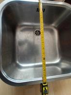Spoelbak 44.5x41.5x15h. FRANKE rvs., Huis en Inrichting, Ophalen, 25 tot 50 cm, 50 tot 100 cm, Minder dan 100 cm