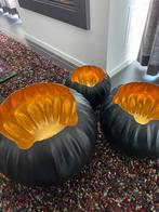 Metalen windlicht Marrakech SET, Zwart, Ophalen of Verzenden, Zo goed als nieuw, Metaal