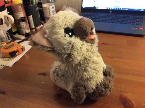 knuffel Kat, miauwt, brabbelt en maakt geluidjes, Kinderen en Baby's, Speelgoed | Knuffels en Pluche, Poes, Ophalen of Verzenden