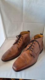 Van Beers zgan cognac leren schoenen mt 43, Bruin, Ophalen of Verzenden, Zo goed als nieuw, Van Beers