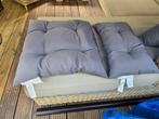 Tuinkussens Loungebank VidaXL Grijs, Ophalen, Gebruikt