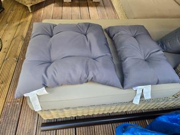 Tuinkussens Loungebank VidaXL Grijs beschikbaar voor biedingen