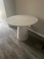 WOOOD Damon Eettafel Beton cire, Huis en Inrichting, Tafels | Eettafels, Ophalen, Overige materialen, 100 tot 150 cm, Rond