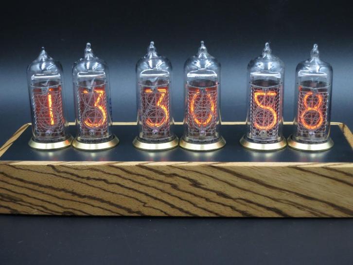 Nixie en andere klokjes Tinytime, Huis en Inrichting, Woonaccessoires | Klokken, Nieuw, Overige typen, Analoog, Verzenden