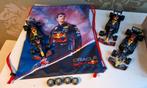 3x Max Verstappen formule 1 auto/ tas en reservebanden, Jumbo, Ophalen of Verzenden