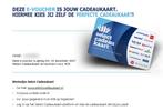 Select cadeaukaart twv € 25 euro, Tickets en Kaartjes, Eén persoon, Cadeaubon, VVV-bon