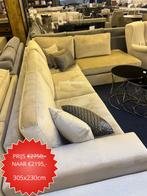 20% KORTING OP ALLE BANKEN! Hoekbanken, Loungebanken & Meer, 100 tot 125 cm, Luxe, Ophalen of Verzenden, Leer