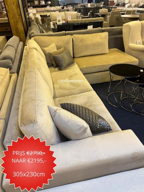 20% KORTING OP ALLE BANKEN! Hoekbanken, Loungebanken & Meer, Huis en Inrichting, Banken | Sofa's en Chaises Longues, Nieuw, Vierpersoons of meer