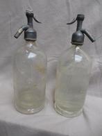 2 Antieke spuitflessen H van Velzen Baarn en J.J Schogt, Antiek en Kunst, Ophalen of Verzenden