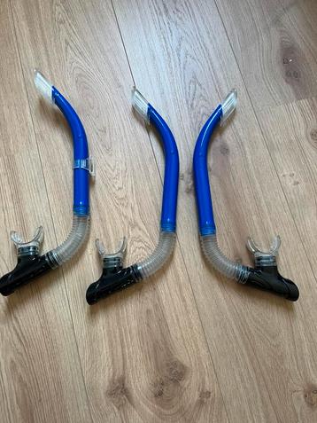 3 snorkels beschikbaar voor biedingen