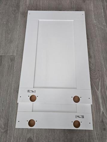Twee Besta kastdeuren 60x38 cm wit beschikbaar voor biedingen