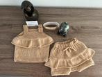 Handmade baby setje maat 68-74 beige/ecru kleur., Meisje, Nieuw, Ophalen of Verzenden, Setje