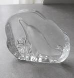 Mooie sculptuur / paperweight - dolfijn, Antiek en Kunst, Antiek | Glas en Kristal, Ophalen of Verzenden