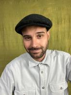 Vintage flatcap / franse pet / zwart / ruit / maat 57 /, Kleding | Heren, Hoeden en Petten, Albert Cuypstr 168a, Vintage, Ophalen of Verzenden