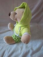 Knuffel Lichtbruin met kleding hh, Kinderen en Baby's, Speelgoed | Knuffels en Pluche, Beer, Onbekend, Ophalen of Verzenden, Zo goed als nieuw