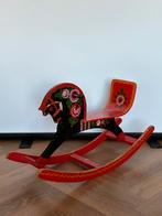 Antiek vintage Russisch houten Hobbelpaard USSR hand painted, Antiek en Kunst, Ophalen