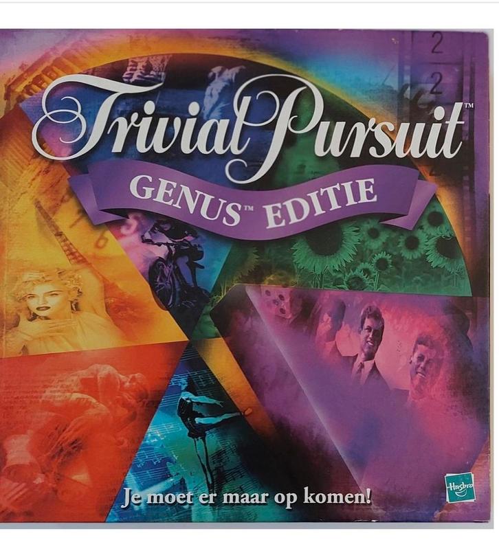 Trivial Pursuit Genus Editie - Quizspel, Hobby en Vrije tijd, Gezelschapsspellen | Bordspellen, Nieuw, Ophalen of Verzenden