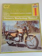 Originele Haynes werkplaatshandleiding voor CZ 250 Twins, Ophalen of Verzenden, Overige merken