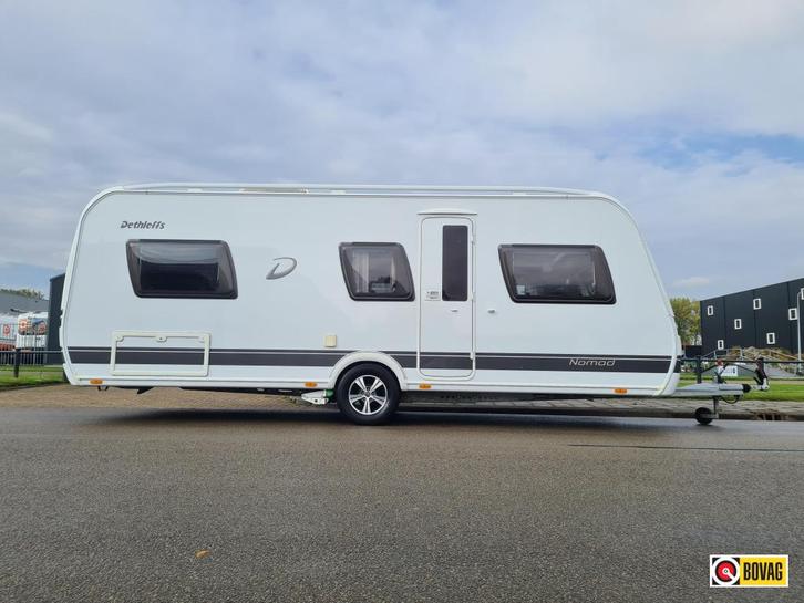 Dethleffs Nomad 590 RT, Caravans en Kamperen, Caravans, Bedrijf, tot en met 4, 1500 - 2000 kg, Rondzit, Dethleffs, Frans bed, Overige typen