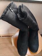 Gevoerde winter laars zuwede, Ophalen of Verzenden, Zo goed als nieuw, Zwart, Hoge laarzen