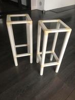 Vintage postmoderne bijzettafeltjes, Ophalen of Verzenden, Zo goed als nieuw