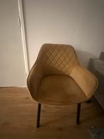 Mooie bruine stoel, Bruin, Ophalen of Verzenden, Zo goed als nieuw, Metaal