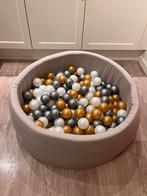 Kidsdouche Ballenbak Taupe + 200 Ballen, Kinderen en Baby's, Speelgoed | Overig, Ophalen, Zo goed als nieuw