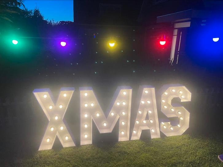 Grote lichtcijfers & lichtletters voor verhuur! Goedkoopste!, Hobby en Vrije tijd, Feestartikelen | Verhuur, Zo goed als nieuw