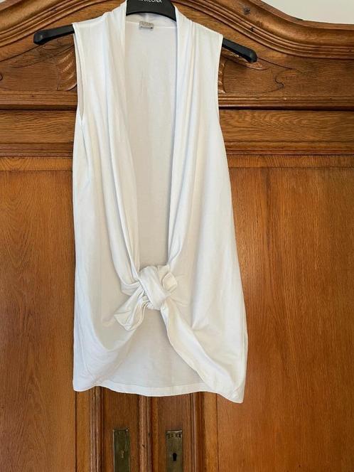Pauw: prachtig NIEUW mouwloze open top maat S, Kleding | Dames, Truien en Vesten, Nieuw, Maat 36 (S), Wit, Verzenden