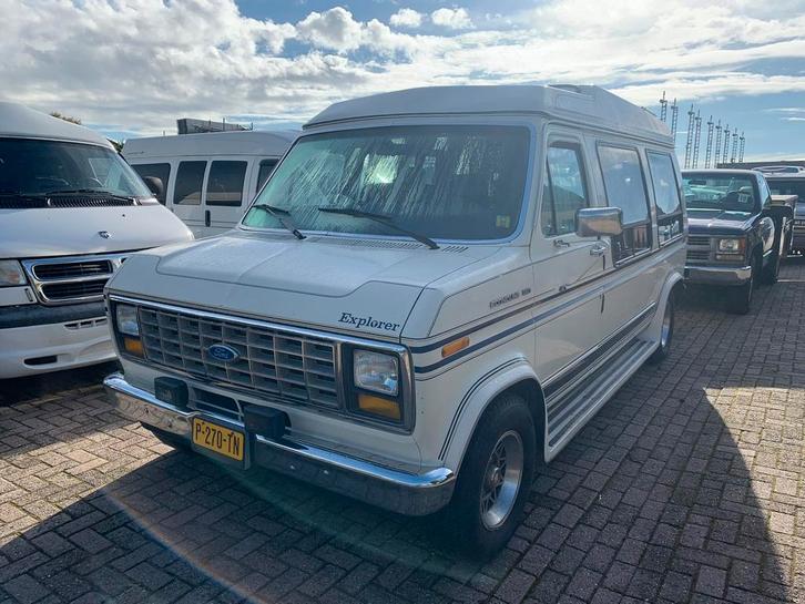 1988 Ford Econoline E150 Camper *Florida CAR* Explorer, Auto's, Ford Usa, Bedrijf, E-Series, Benzine, Overige carrosserieën, Automaat