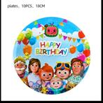 Cocomelon borden, Hobby en Vrije tijd, Feestartikelen, Ophalen, Nieuw, Versiering