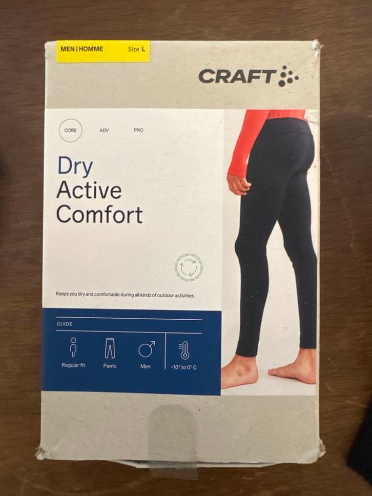 Craft Thermo Kleding - Nieuw, Kleding | Heren, Sportkleding, Nieuw, Algemeen, Maat 52/54 (L), Zwart, Ophalen of Verzenden