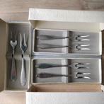 Vleeswaren vorkjes, Ophalen of Verzenden, Gebruikt, Rvs of Chroom