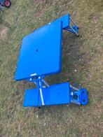 Inklapbare picknicktafel met flessenhouder, Tuin en Terras, Picknicktafels, Ophalen, Zo goed als nieuw, Rechthoekig, Aluminium