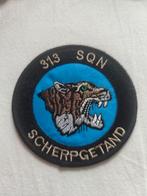 Patch 313 squadron tigers, Verzamelen, Ophalen of Verzenden, Zo goed als nieuw, Patch, Badge of Embleem