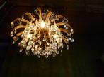 vintage kroonluchter Palwa - Christophe Palme 70er, Huis en Inrichting, Lampen | Kroonluchters, Ophalen, Zo goed als nieuw, Glas