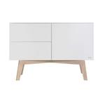 Kidsmill Sixties Commode Wit Mat/Naturel, Kinderen en Baby's, Kinderkamer | Commodes en Kasten, Ophalen, Gebruikt, 50 tot 70 cm