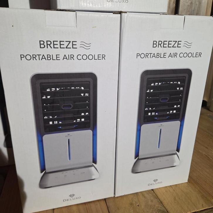 12x Portable Air Cooler - Nieuw in doos!, Witgoed en Apparatuur, Airco's, Nieuw, Minder dan 60 m³, 3 snelheden of meer, Ophalen