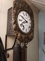 Oude klok  comtoise +/- 1800 uit Frankrijk, Antiek en Kunst, Antiek | Klokken, Ophalen of Verzenden
