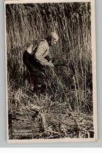 Loosdrecht Rietsnijden aan de Plassen st 1946 uitg OTTENHOME, Verzenden, 1940 tot 1960, Gelopen, Noord-Holland