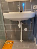 Geberit Fontijn / wastafel / wasbak off white met sifon, Ophalen, Nieuw, Wastafel