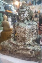 Nefriet Jade Boeddha Beeld - Handgesneden Myanmar, Huis en Inrichting, Woonaccessoires | Boeddhabeelden, Ophalen of Verzenden