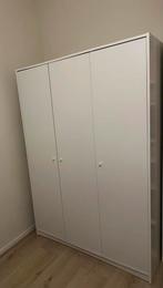 Ikea KLEPPSTAD Kledingkast met 3 deuren, wit, 117x176 cm, Ophalen, Gebruikt, 100 tot 150 cm, Met hangruimte