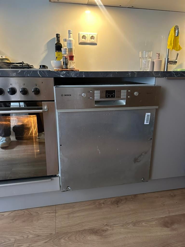 Half Geintegreerde Bosch Vaatwasser, Ophalen, Gebruikt