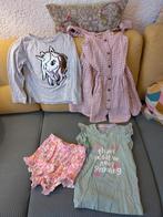 Schattige meisjes unicorn shirt, jurk, Pyjama maat 110 116, Ophalen of Verzenden, Maat 110