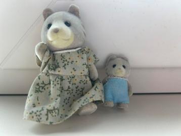 Sylvanian Families beren setje – moeder en baby beschikbaar voor biedingen